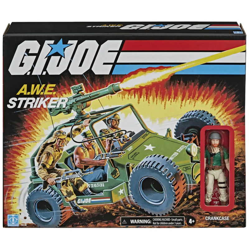 G.I. Joe - A.W.E. Striker Vehicle & Crankcase Action Figure (3.75