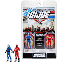 G.I. Joe - Cobra Commander & Crimson Guard Action Figures & Comic Books Set (3
