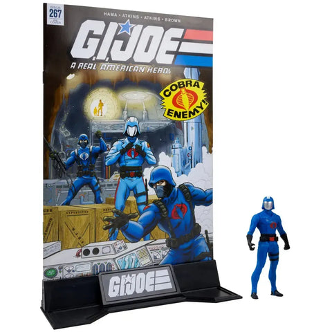 G.I. Joe - Cobra Commander & Crimson Guard Action Figures & Comic Books Set (3
