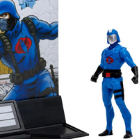 G.I. Joe - Cobra Commander & Crimson Guard Action Figures & Comic Books Set (3