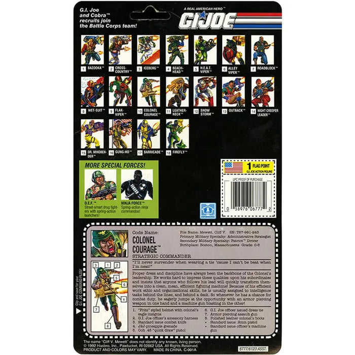 G.I. Joe - Colonel Courage the Strategic Commander Action Figure (3.75") - Hasbro - Battle Corps Series (10)