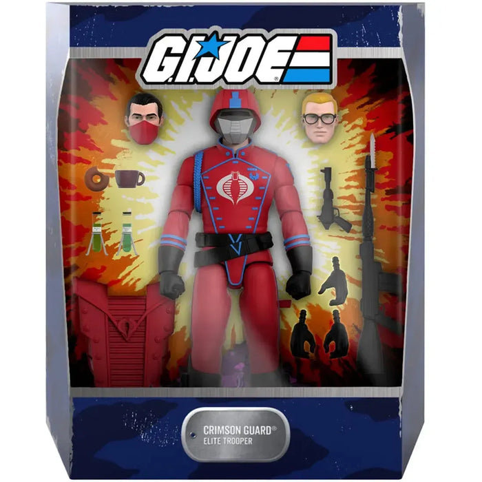 G.I. Joe - Crimson Guard Elite Trooper Action Figure (7") - Super7 - ULTIMATES! Series