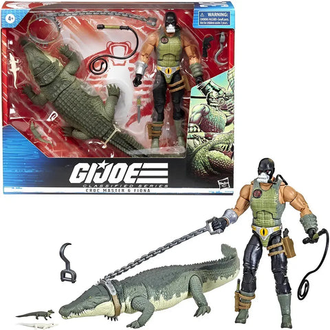 G.I. Joe - Croc Master & Fiona Action Figure Set (6.25