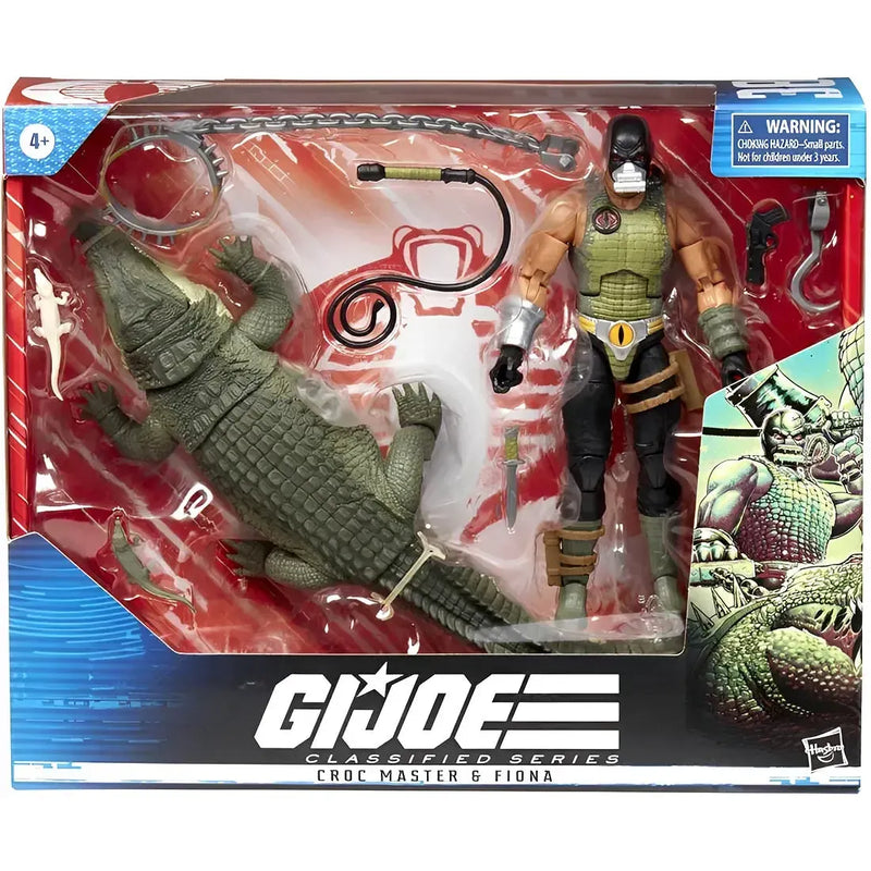 G.I. Joe - Croc Master & Fiona Action Figure Set (6.25