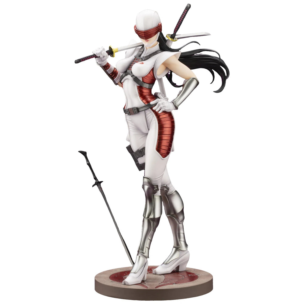 G.I. Joe - Dawn Moreno Snake Eyes II Statue (Limited Edition White & Red Outfit Version) - Kotobukiya - Bishoujo Series