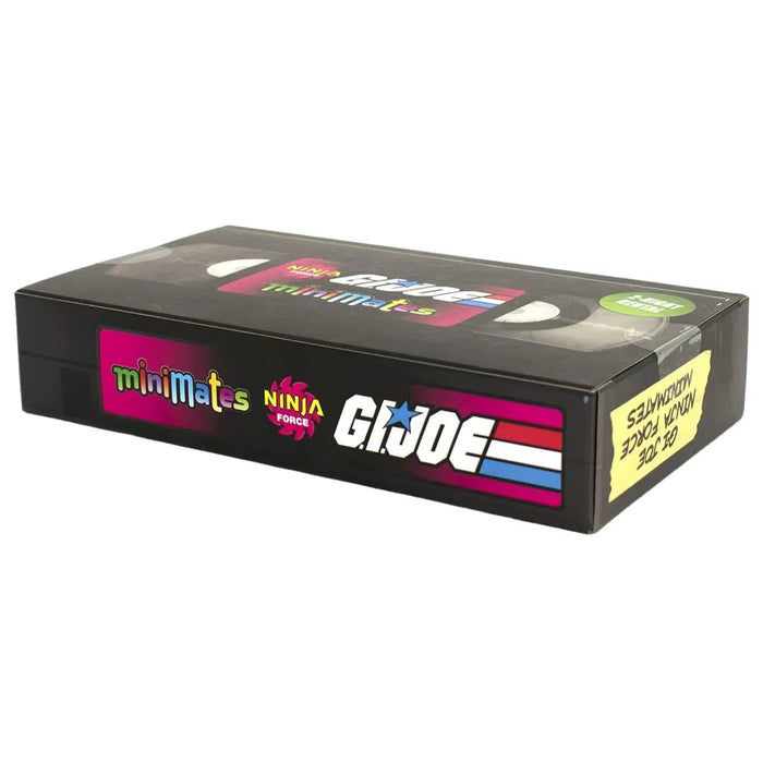 G.I. Joe [Ninja Force Minimates] - Snake Eyes, Scarlett, Storm Shadow & Dr. Biggles-Jones Action Figures Set (2") - Diamond Select Toys - NYCC 2022 Exclusive Edition
