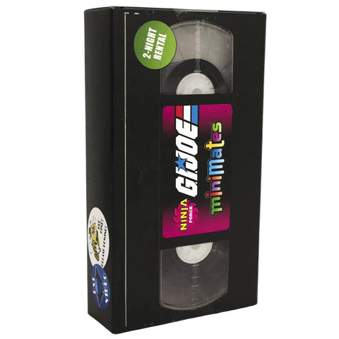 G.I. Joe [Ninja Force Minimates] - Snake Eyes, Scarlett, Storm Shadow & Dr. Biggles-Jones Action Figures Set (2