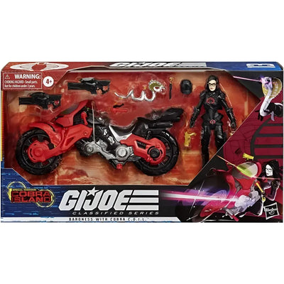 G.I. Joe [Special Missions: Cobra Island] - Baroness with Cobra C.O.I.L. Action Figure Set (6