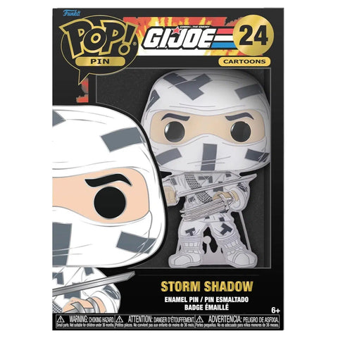 G.I. Joe - Storm Shadow Pin Badge (#24, Enamel) - Funko - Pop! Cartoons Pin Series