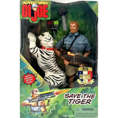 G.I. Joe: The Adventures of G.I. Joe - Save the Tiger Action Figure Set (12