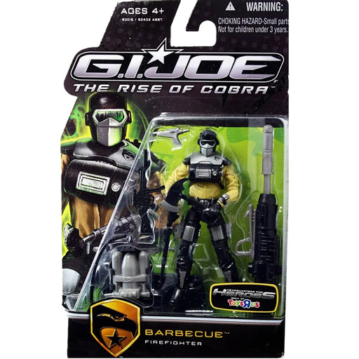 G.I. Joe: The Rise of Cobra - Barbecue Firefighter Action Figure (3.75") - Hasbro - (2009)