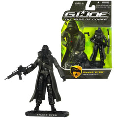 G.I. Joe: The Rise of Cobra - Snake Eyes & Black Timber Action Figure (3.75") - Hasbro - Paris Pursuit Series