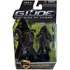 G.I. Joe: The Rise of Cobra - Snake Eyes & Black Timber Action Figure (3.75") - Hasbro - Paris Pursuit Series