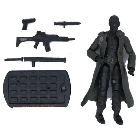 G.I. Joe: The Rise of Cobra - Snake Eyes & Timber (Gray) Action Figure - Hasbro - Paris Pursuit Series