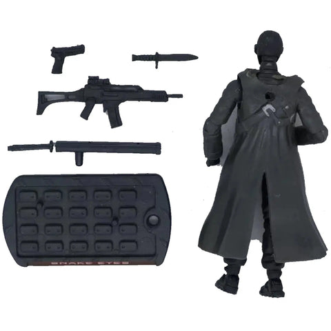 G.I. Joe: The Rise of Cobra - Snake Eyes & Timber (Gray) Action Figure - Hasbro - Paris Pursuit Series
