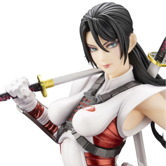 G.I. Joe - White & Red Outfit Dawn Moreno Snake Eyes II Figure (1:7 Scale, Limited Edition) - Kotobukiya - Bishoujo Series