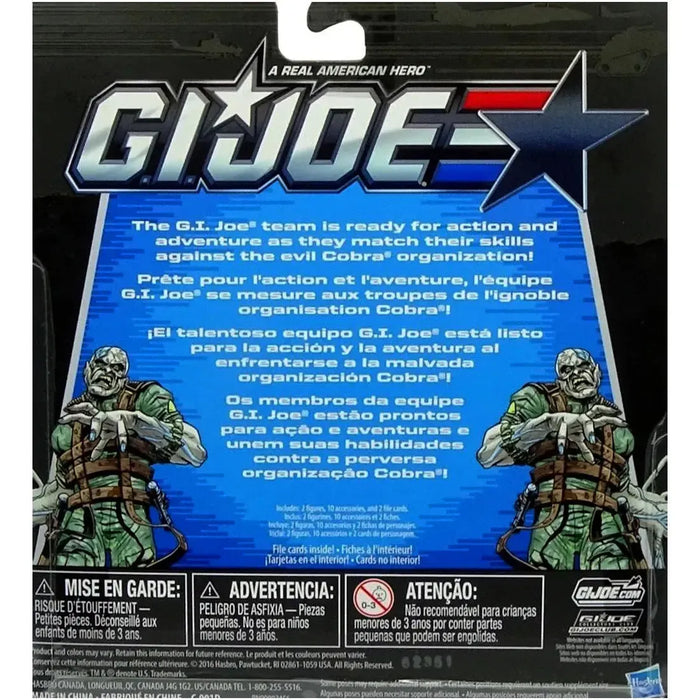 G.I. Joe - Zombie Patrol Action Figure Set (3.75") - Hasbro - G.I. Joe 50th Anniversary Edition