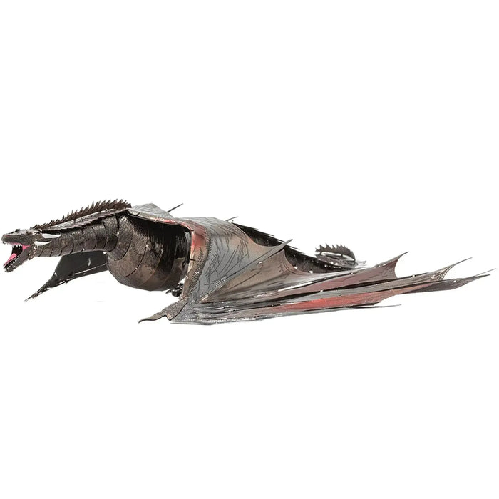 Game of Thrones - Drogon Figure Model Kit (Steel, Moderate Difficulty) - Fascinations - Metal Earth Premium Series - (2023)