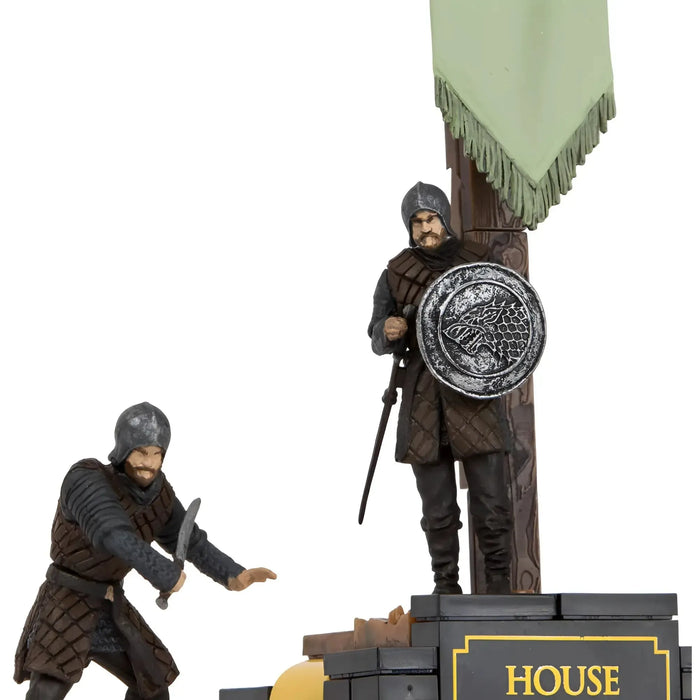 Game of Thrones - House Stark Banner Pack Construction Set - McFarlane Toys - Winter Construction Series - (2015)