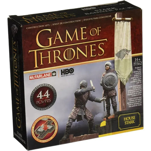Game of Thrones - House Stark Banner Pack Construction Set - McFarlane Toys - Winter Construction Series - (2015) - Image 1