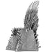 Game of Thrones - Iron Throne 3D Figure Model Kit (Steel, Moderate Difficulty) - Fascinations - Metal Earth Premium Series - (2023)