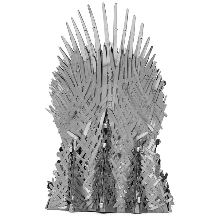 Game of Thrones - Iron Throne 3D Figure Model Kit (Steel, Moderate Difficulty) - Fascinations - Metal Earth Premium Series - (2023)