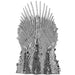 Game of Thrones - Iron Throne 3D Figure Model Kit (Steel, Moderate Difficulty) - Fascinations - Metal Earth Premium Series - (2023)