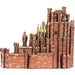 Game of Thrones - Red Keep Castle Figure Model Kit (Steel, Challenging Difficulty) - Fascinations - Metal Earth Iconx Series