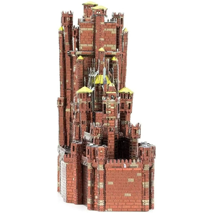 Game of Thrones - Red Keep Castle Figure Model Kit (Steel, Challenging Difficulty) - Fascinations - Metal Earth Iconx Series
