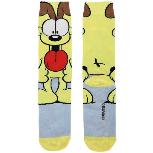 Garfield - Odie Character Crew Socks - Bioworld - Animigos Series