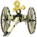 Gatling Gun Figure Model Kit (Steel, Moderate Difficulty) - Fascinations - Metal Earth Series - (2019)