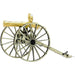 Gatling Gun Figure Model Kit (Steel, Moderate Difficulty) - Fascinations - Metal Earth Series - (2019)