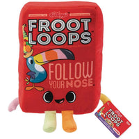 General Mills - 7" Froot Loops Cereal Box Plush - Funko- Image 1