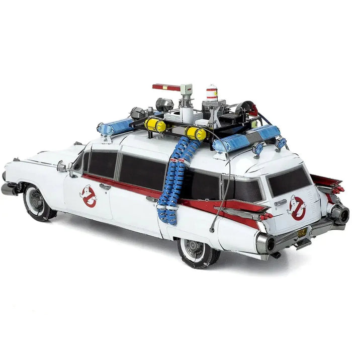 Ghostbusters - Ecto-1 Car Figure Model Kit (Steel, Challenging Difficulty) - Fascinations - Metal Earth Premium Series