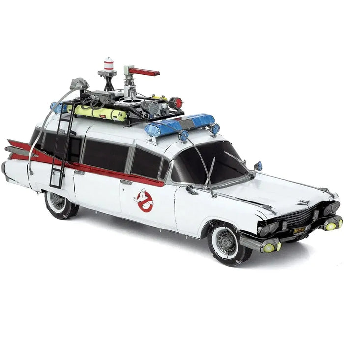 Ghostbusters - Ecto-1 Car Figure Model Kit (Steel, Challenging Difficulty) - Fascinations - Metal Earth Premium Series