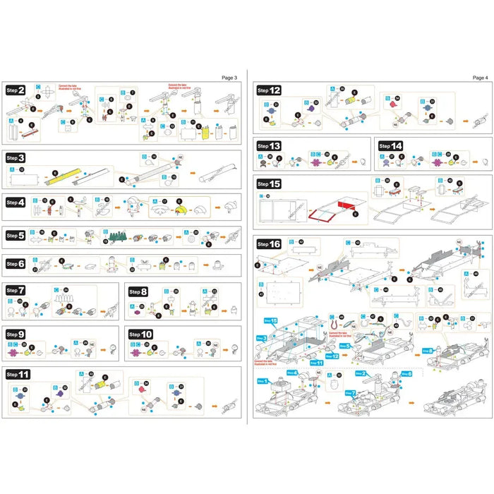 Ghostbusters - Ecto-1 Car Figure Model Kit (Steel, Challenging Difficulty) - Fascinations - Metal Earth Premium Series
