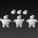 Ghostbusters - Mini-Pufts Figure 3-Pack (3.5") - Hasbro - Plasma Series