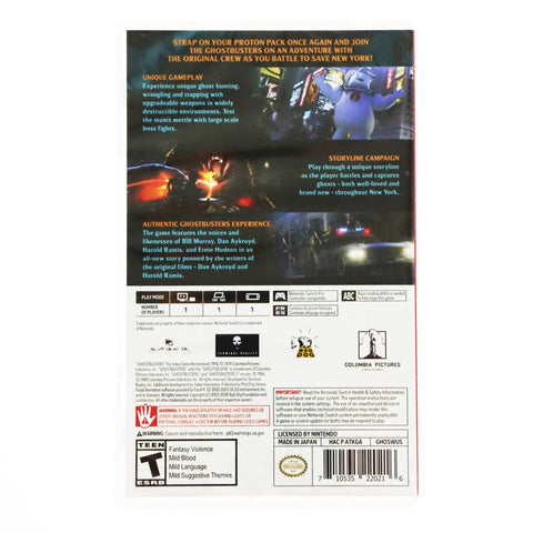 Ghostbusters: The Video Game Remastered - Nintendo Switch