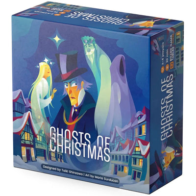 Ghosts of Christmas - Trick-Taking Time Travel Board Game for Family, and Adults (3-4 Players, Ages 14+) - Allplay