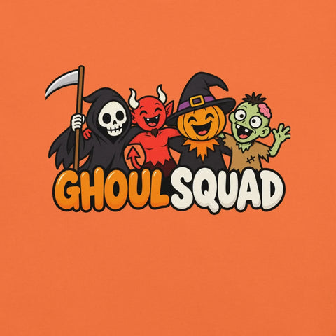 Ghoul Squad T-Shirt - Funny Halloween Monster Gag Gift Graphic Tee - Image 14