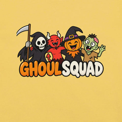 Ghoul Squad T-Shirt - Funny Halloween Monster Gag Gift Graphic Tee - Image 34