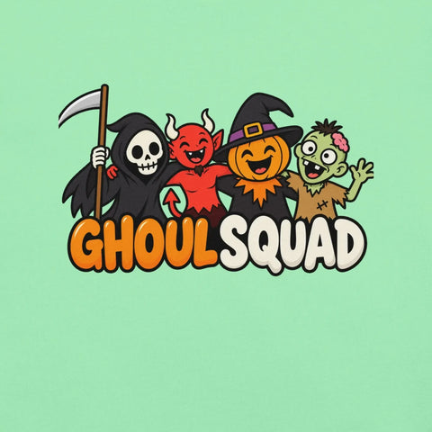 Ghoul Squad T-Shirt - Funny Halloween Monster Gag Gift Graphic Tee - Image 38