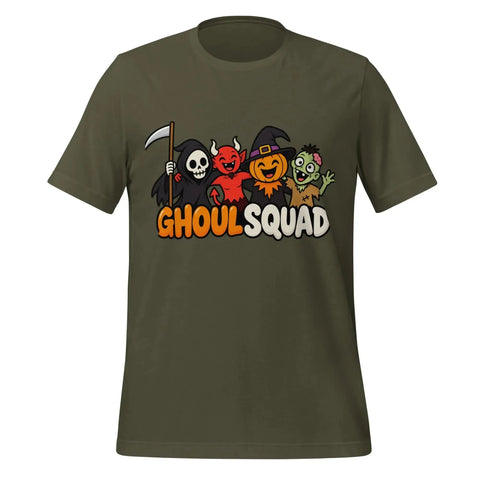 Ghoul Squad T-Shirt - Funny Halloween Monster Gag Gift Graphic Tee - Image 9