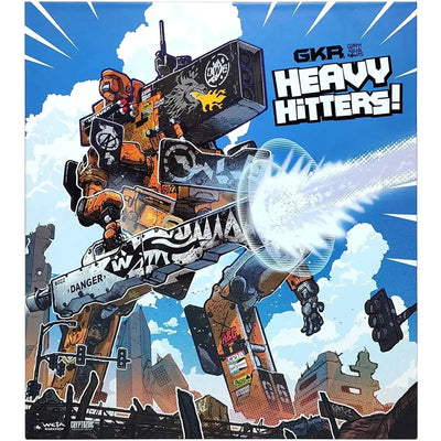 Giant Killer Robots: Heavy Hitters (GKR) - Miniature War Board Game for Family and Adults (1-4 Players, Ages 15+) - Weta Workshop