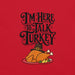 Gimme to Talk Turkey T-Shirt - Funny Pilgrim Turkey Thanksgiving Graphic Tee