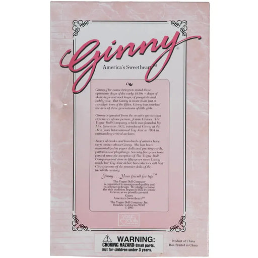 Ginny - Bunny Outfit Ginny Poseable Doll (8") - The Vogue Doll Company