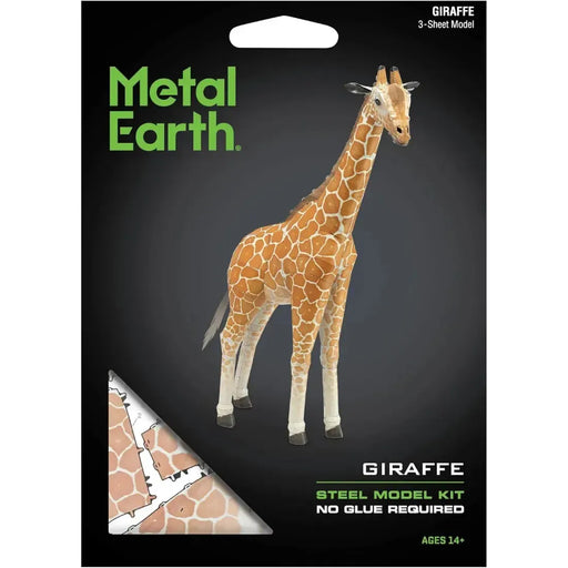 Giraffe Figure Model Kit (Steel, Moderate Difficulty) - Fascinations - Metal Earth Series