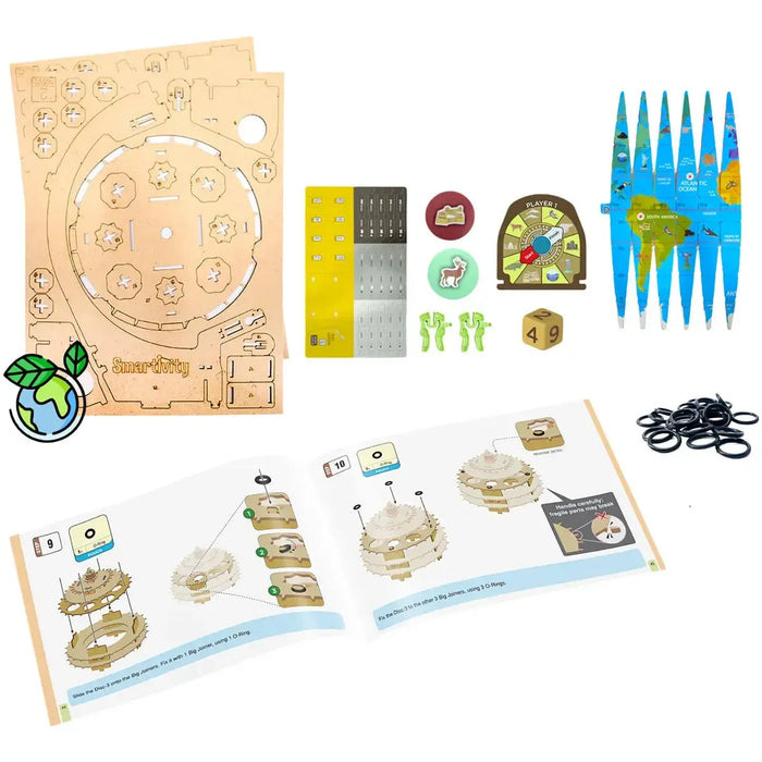 Globe Trotters - STEM Toy Game Building Set - Smartivity