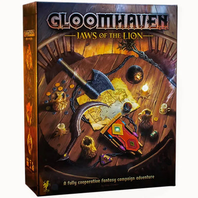 Gloomhaven: Jaws of the Lion - Dungeon-Crawl Fantasy Board Game for Family, and Adults (1-4 Players, Ages 14+) - Cephalofair Games