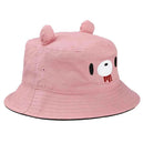 Gloomy Bear - Big Face 3D Ears Bucket Hat (Pink) - Bioworld